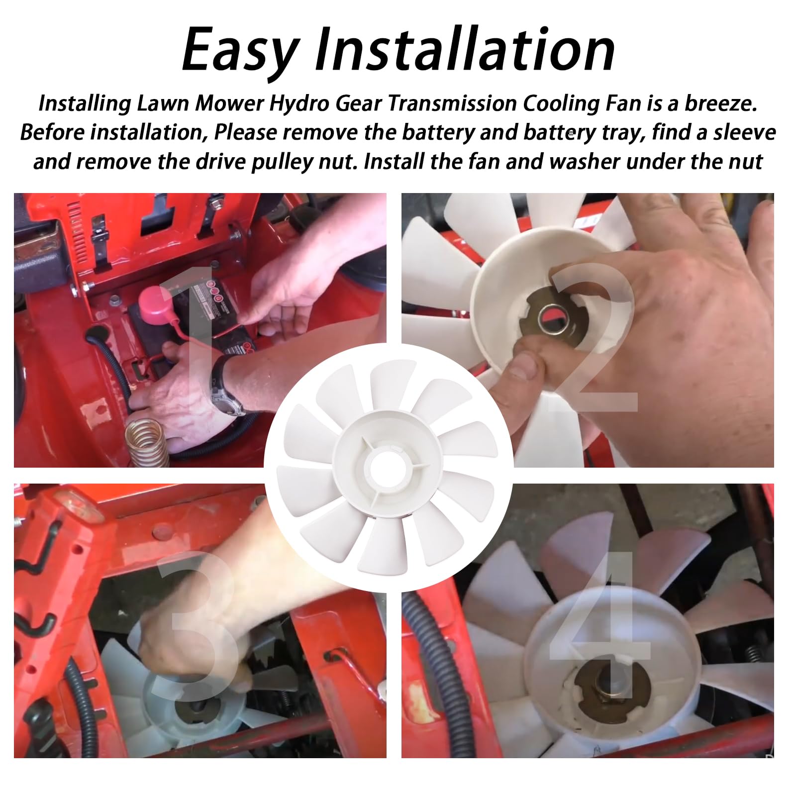 Amazon.com : XTPTFABS 731-06098 Hydro Fan Replacement Compatible