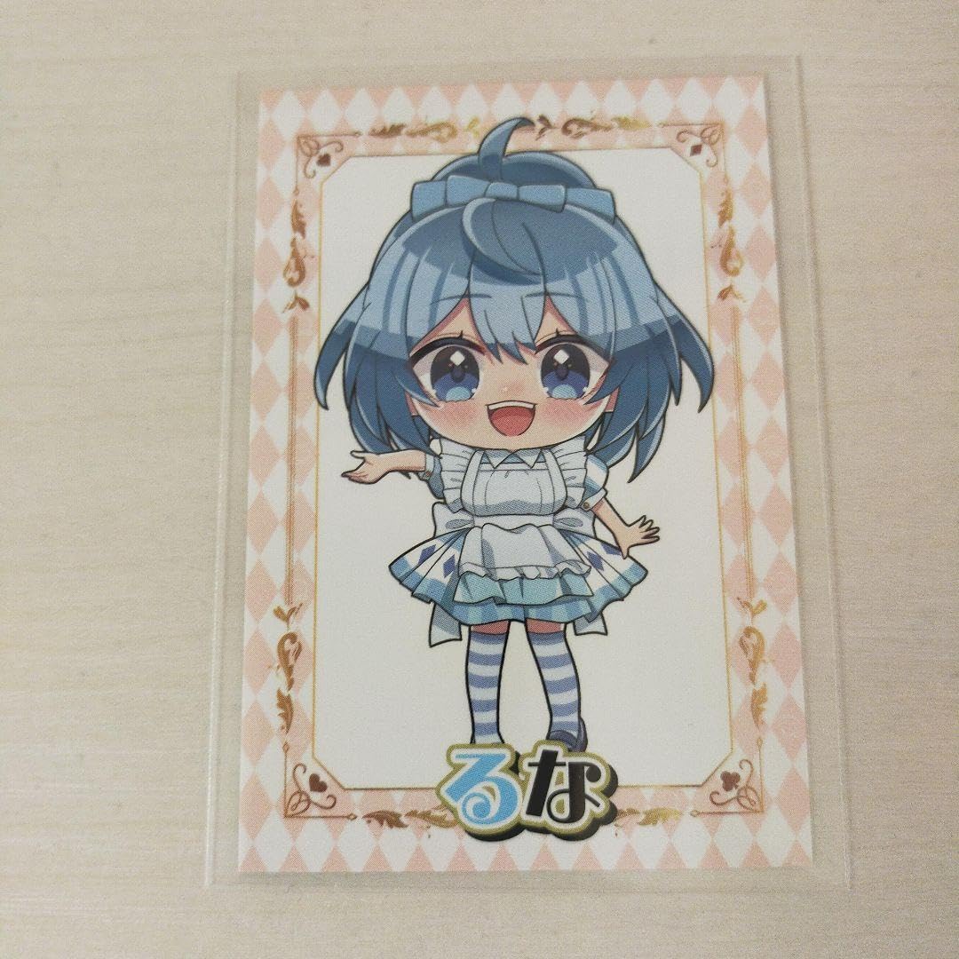 Amazon.co.jp: カラフルピーチ るな トレカ 3点セット サイン入り