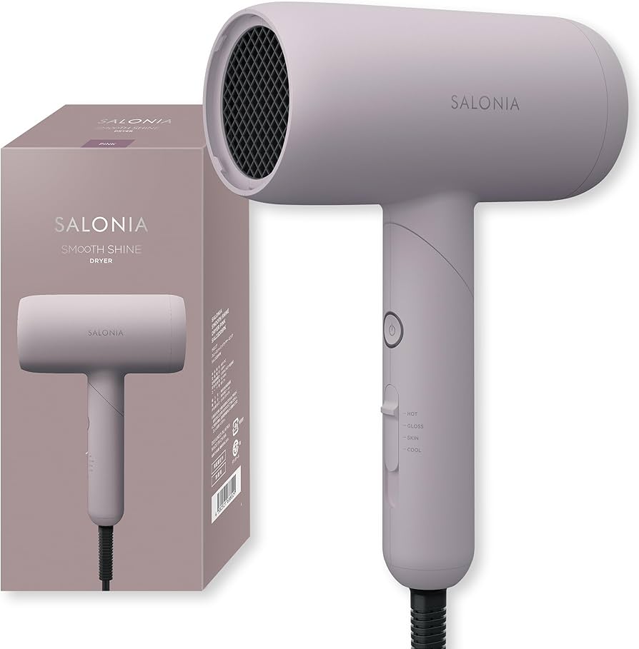 Amazon | SALONIA サロニア スムースシャイン ドライヤー 大風量 速乾