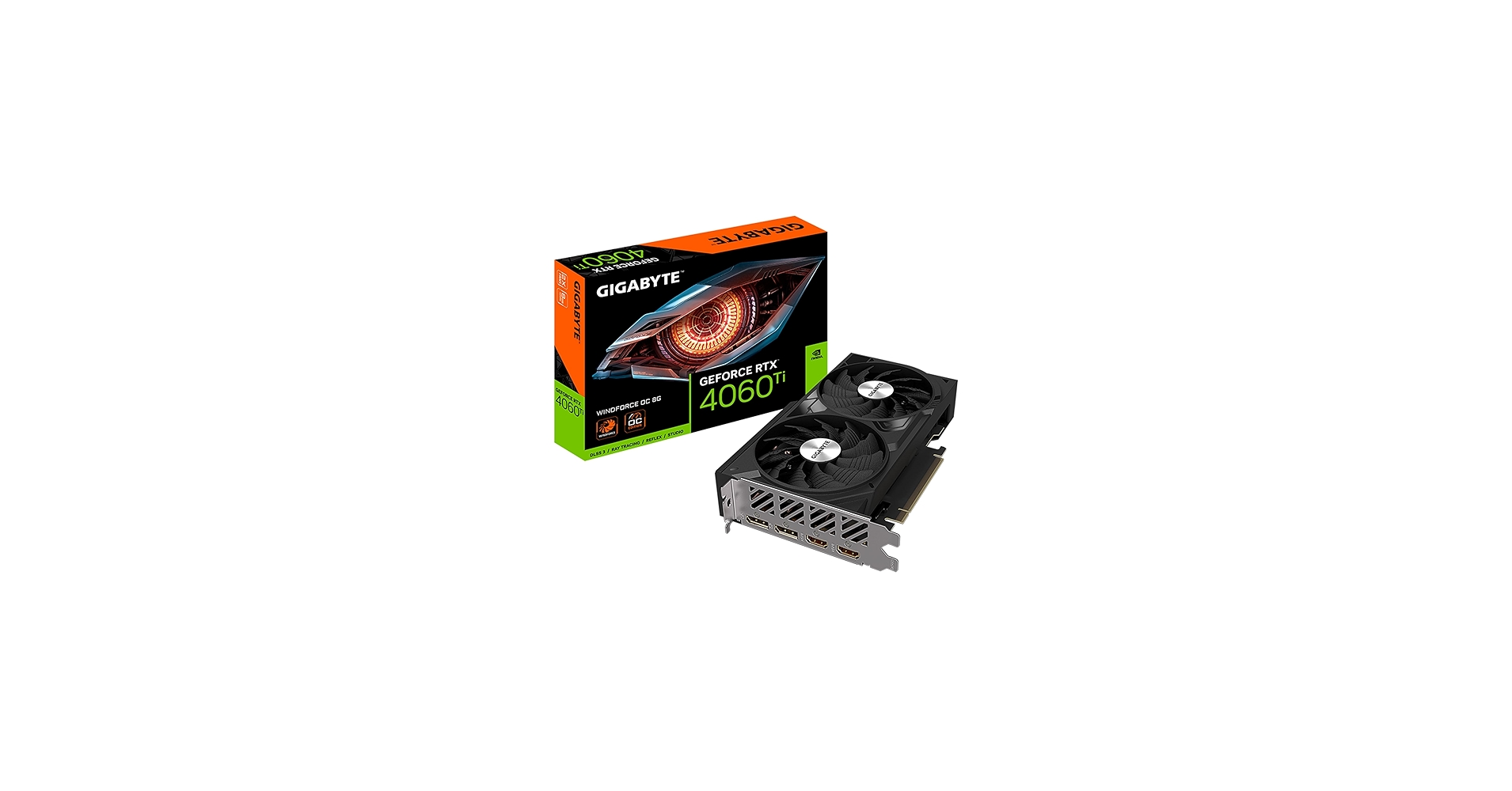 Amazon.com: GIGABYTE GeForce RTX 4060 Ti WINDFORCE OC 8G Graphics