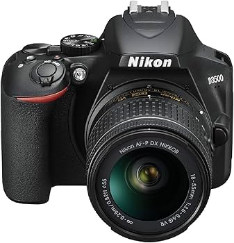 Amazon.com : Nikon D3500 W/ AF-P DX NIKKOR 18-55mm f/3.5-5.6G VR