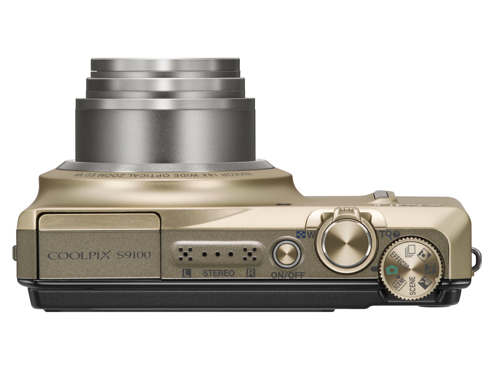 Amazon | NikonデジタルカメラCOOLPIX S9100 ソフィアゴールド S9100GL