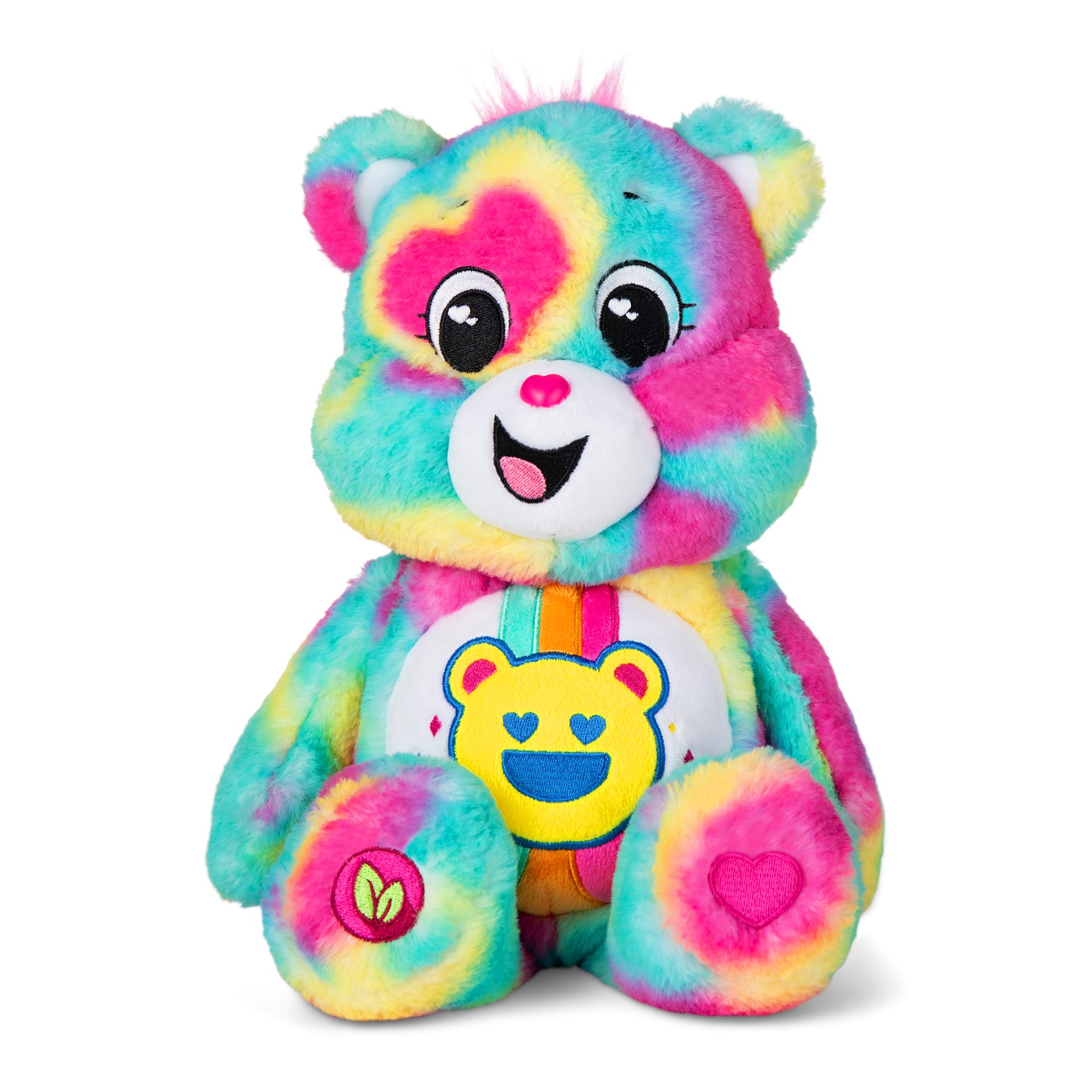 Amazon.com: Care Bears 14” Good Vibes Bear- Tie-Dye Multicolored