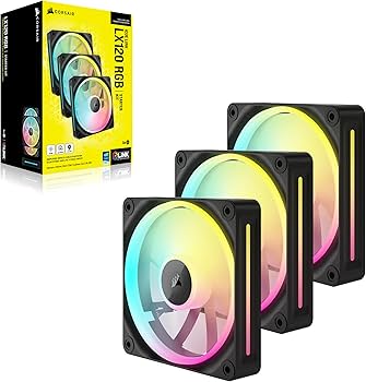 Amazon | CORSAIR iCUE LINK LX120 RGB スターターキット 120mm PWM PC