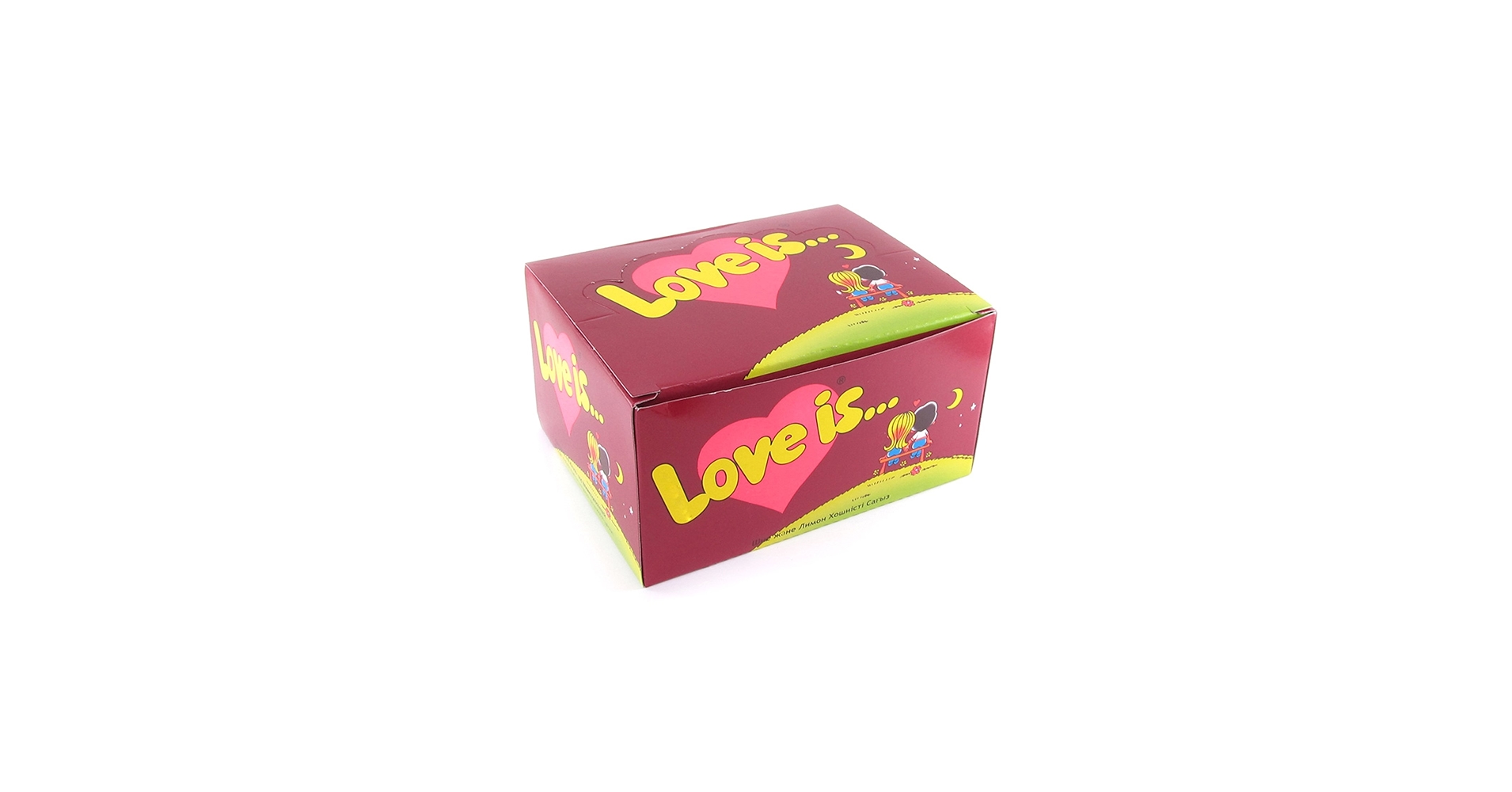 Amazon.com : Bubble gum Love Is (Cherry-Lemon) : Grocery & Gourmet