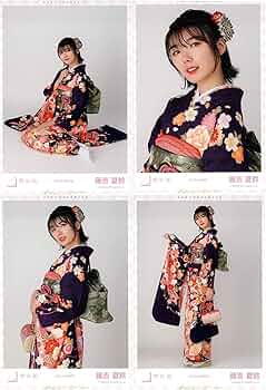 Amazon.co.jp: 櫻坂46 ランダム生写真 2023年 振袖衣装 4種コンプ 藤吉
