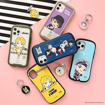 Amazon.com: iFace TinyTAN BTS Official Licensed Cell Phone Ring