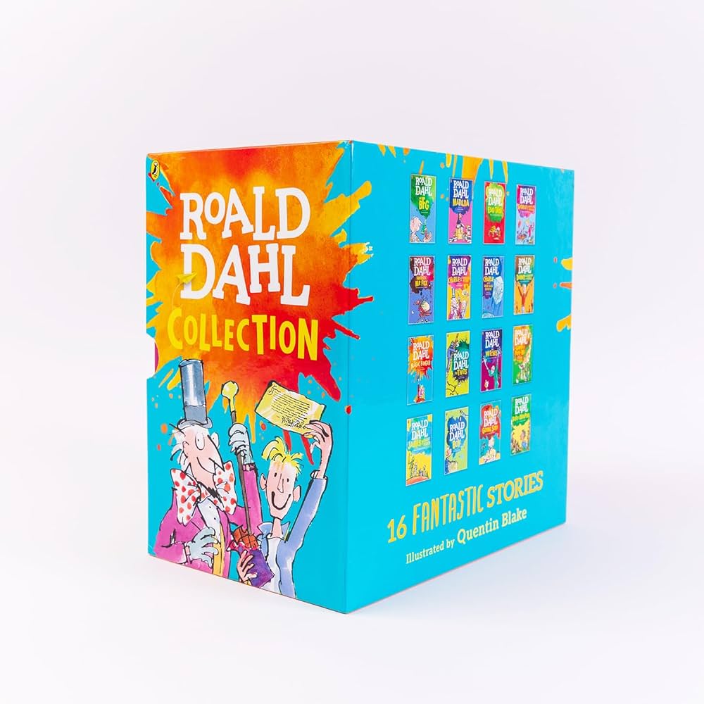 Roald Dahl Collection 16-Book Boxed Set (2018 Edition) : Dahl