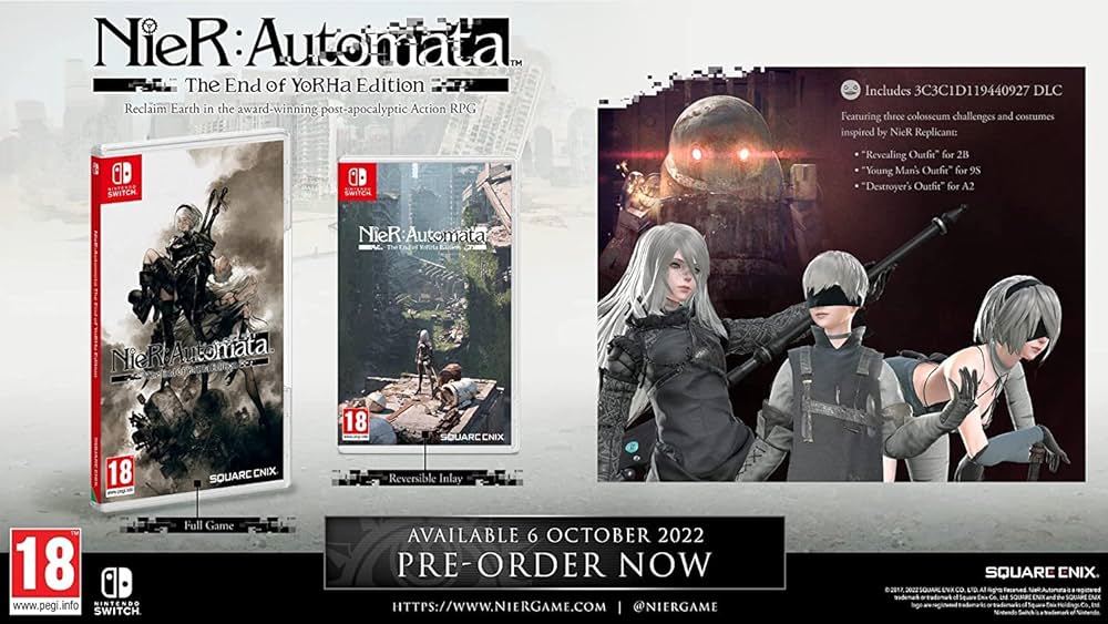 Amazon.com: Nier Automata: The End of YoRHa Edition (Switch) EU