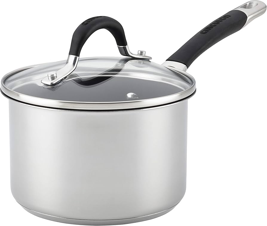 Amazon.com: Circulon Momentum Stainless Steel Nonstick 2-Quart