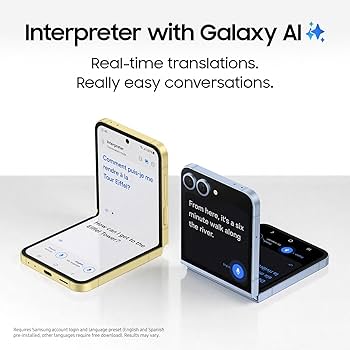 Amazon.com: Samsung Galaxy Z Flip6, 512GB Unlocked Android