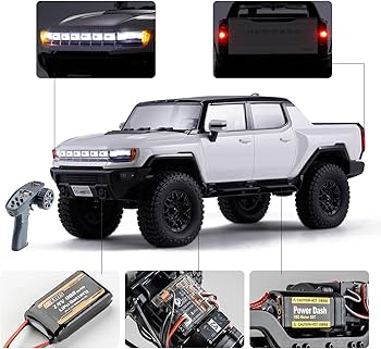 Amazon.co.jp: FMS 1/18 ラジコンカー RCクローラー RTR FCX18 ハマー