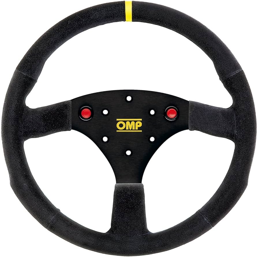 Amazon | OMP ステアリング 320 ALU S STEERING WHEELS ブラック