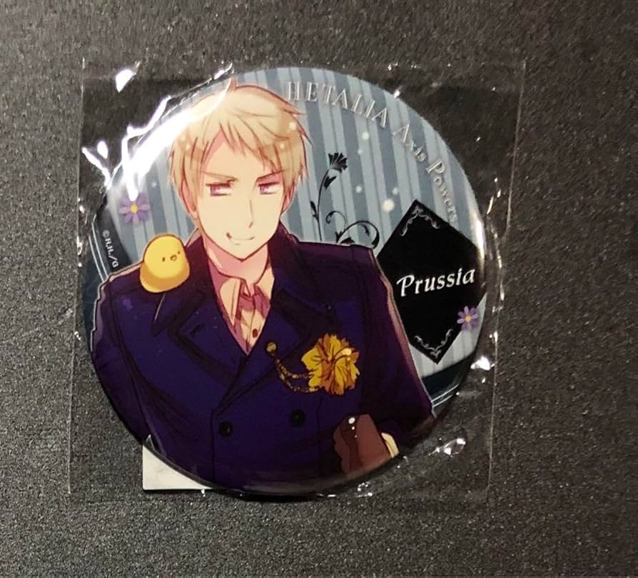 Amazon.co.jp: ヘタリア BIG缶バッジ プロイセン : ホビー