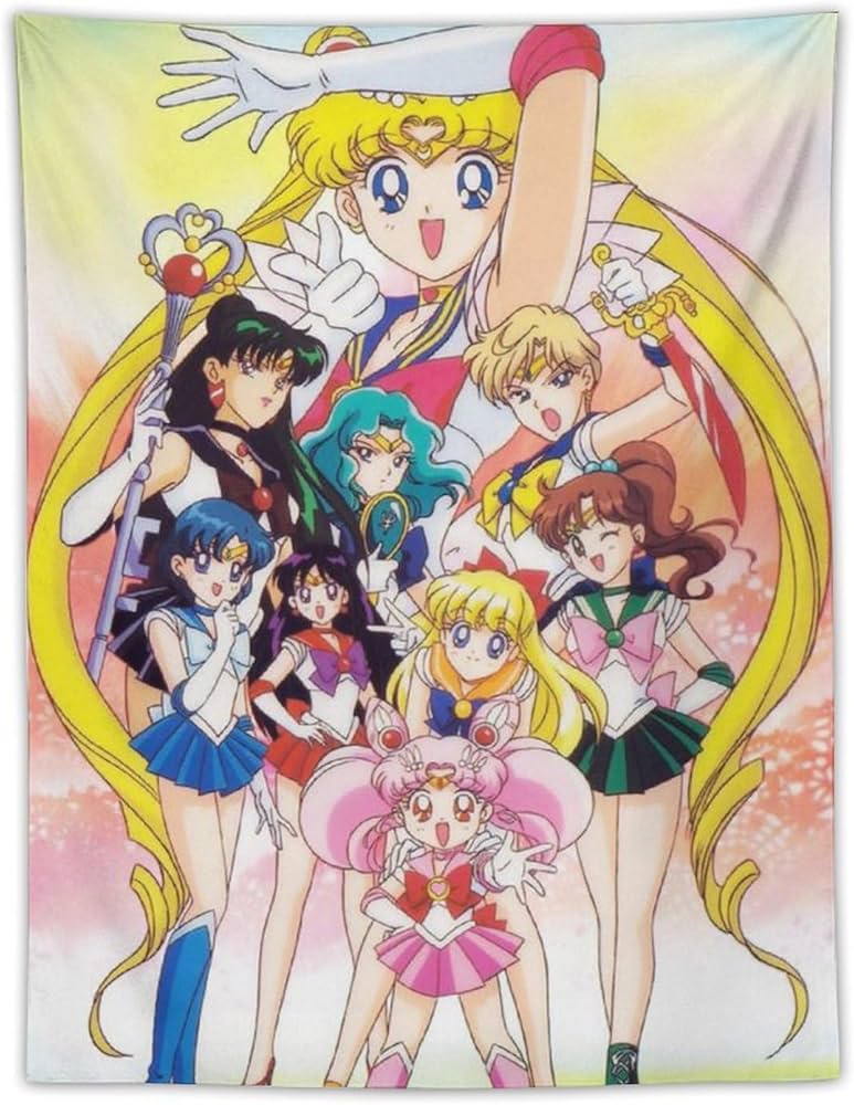 Amazon.co.jp: 美少女戦士セーラームーン (62) タペストリー ポスター