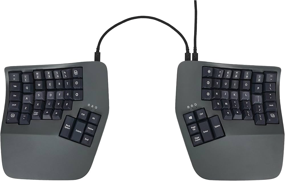 Amazon | 【有線・ピンク軸】Kinesis Advantage360 Linear Quiet
