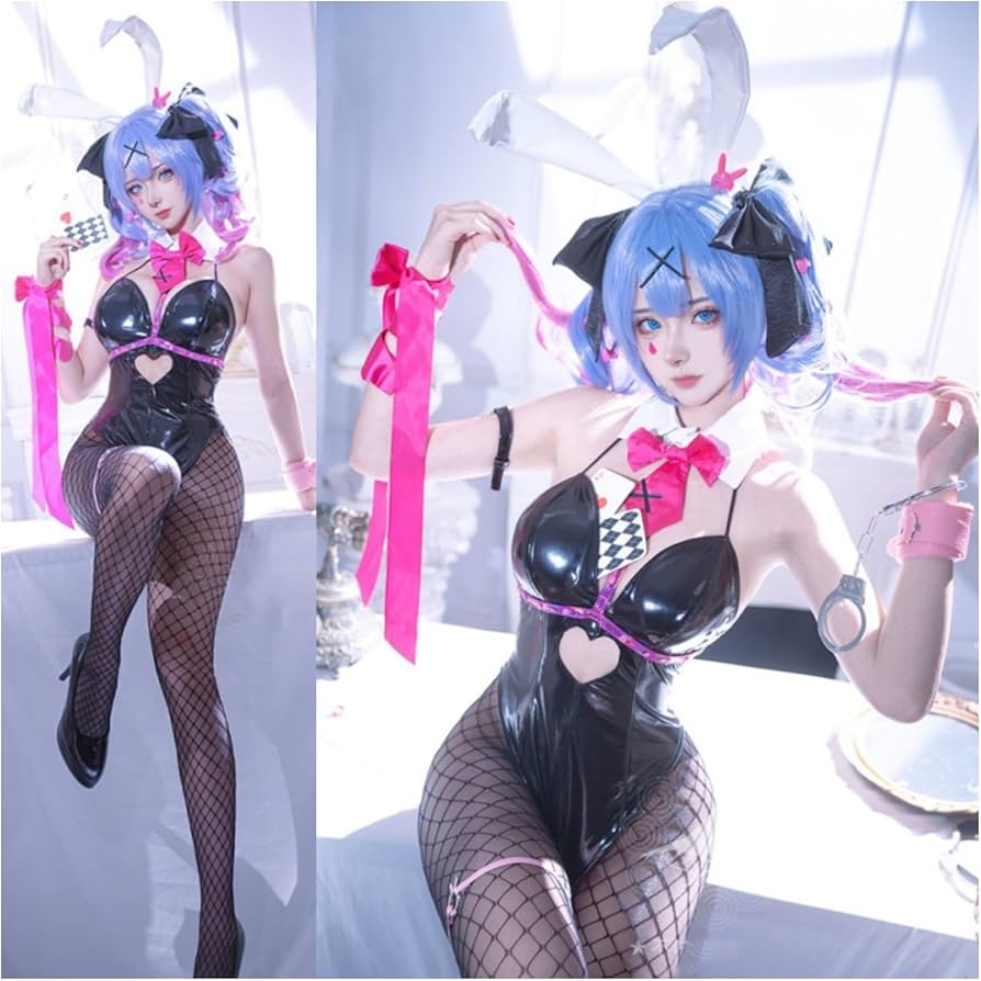 Amazon.co.jp: ウィッグ追加可 初音ミク ラビットホール コスプレ衣装