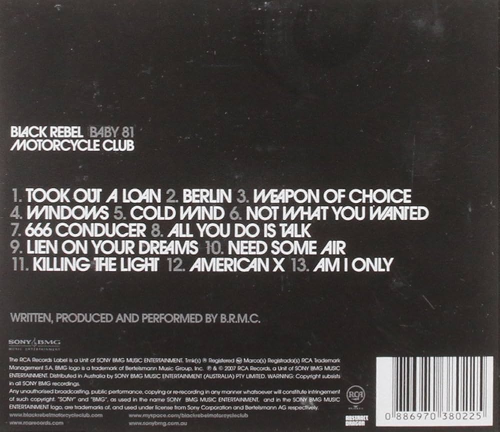 Black Rebel Motorcycle Club - Baby 81 - Amazon.com Music
