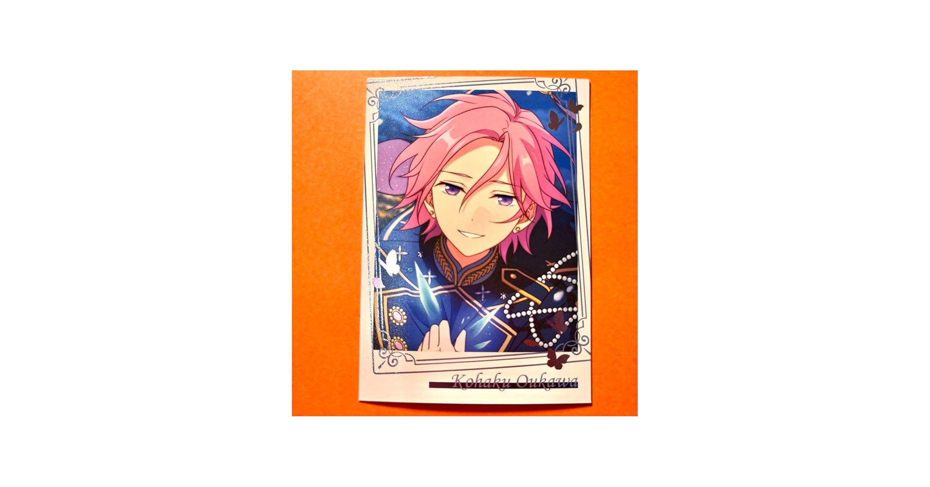 Amazon.co.jp: あんスタ 中国 上海 蝶影 ポラロイド チェキ カード 桜