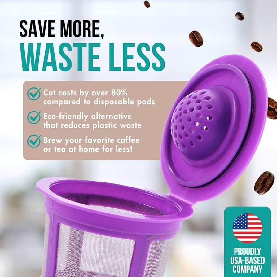 Amazon.com: Reusable K Cups for Keurig Coffee Maker - Filter Pods