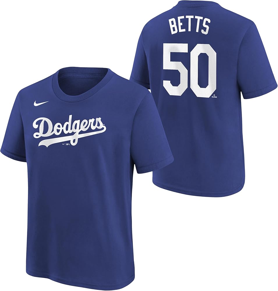Amazon.com : Nike Mookie Betts #50 Los Angeles Dodgers Name Number