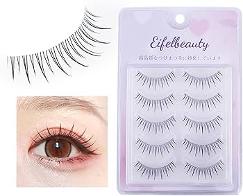 Amazon | つけまつ毛 韓国 つけまつ毛 ワンホン つけまつげ ナチュラル