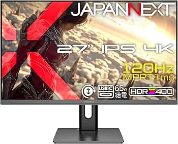 Amazon.co.jp: 【ECサイト限定】 JAPANNEXT 27インチ IPSパネル搭載