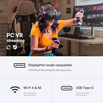 Amazon.com: HTC Vive Focus Vision with Facial Tracker — Mixed