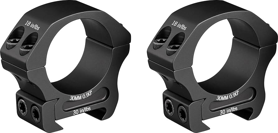 Vortex Optics Pro Series Riflescope Rings - 30mm - Low Height