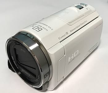 Amazon | SONY ビデオカメラ Handycam CX535 内蔵メモリ32GB ホワイト