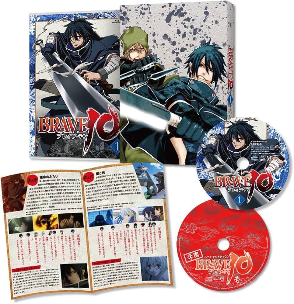 Amazon.co.jp: BRAVE10 第1巻 [DVD] : 小野大輔, 柿原徹也, 高城元気