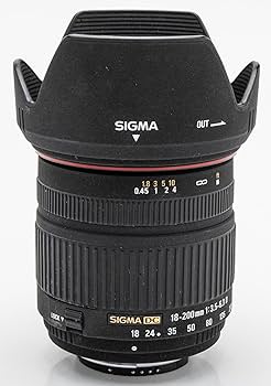 Amazon.com : Sigma 18-200mm f/3.5-6.3 DC Lens for Nikon Digital