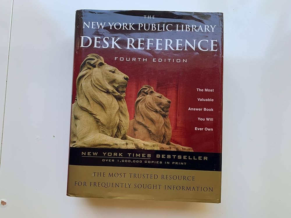 The New York Public Library Desk Reference: Hyperion