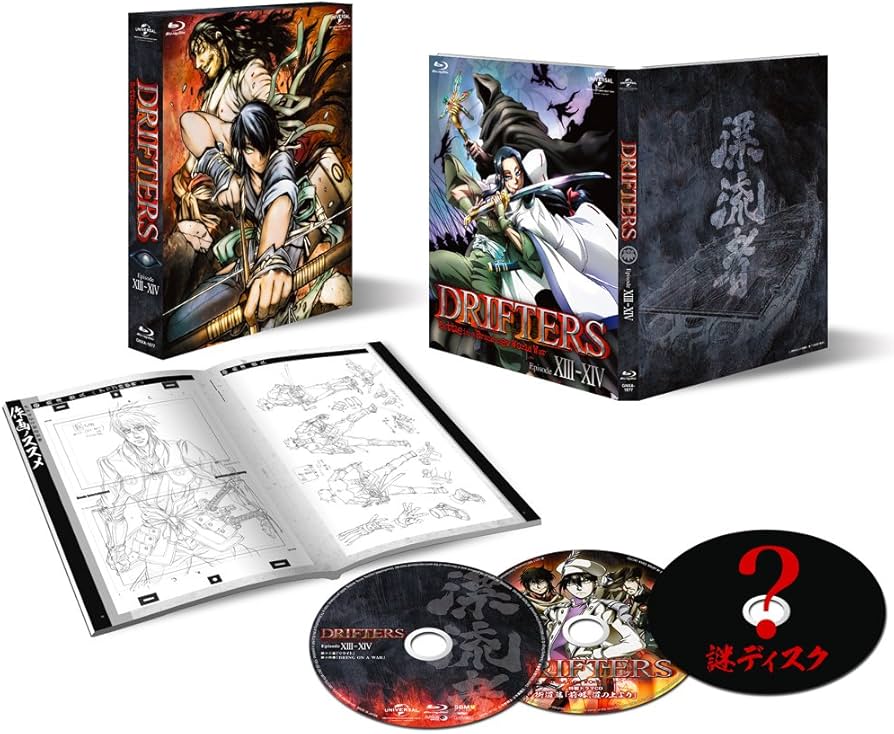 Amazon.co.jp: DRIFTERS episode 13-14〈特装限定生産版〉 [Blu-ray