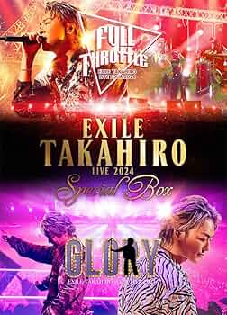 Amazon.co.jp: EXILE TAKAHIRO LIVE 2024 SPECIAL BOX(Blu-ray Disc2枚