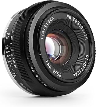 Amazon.com : TTArtisan 25mm F2 Wide-Angle APS-C Camera Lens Large