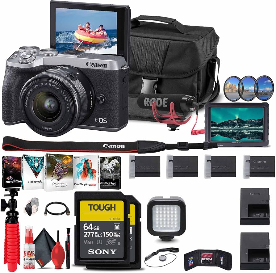 Amazon.com : Canon EOS M6 Mark II Mirrorless Digital Camera with