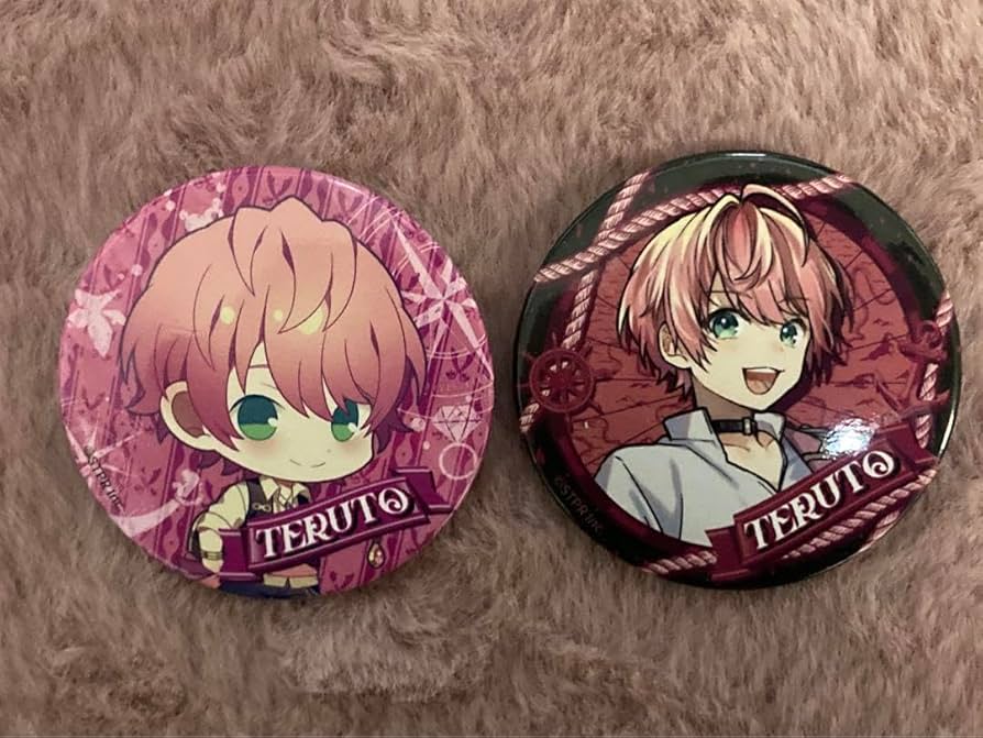 てるとくん 22Spring 等身缶バッジ 騎士X てるとくん 等身缶バッジ21個