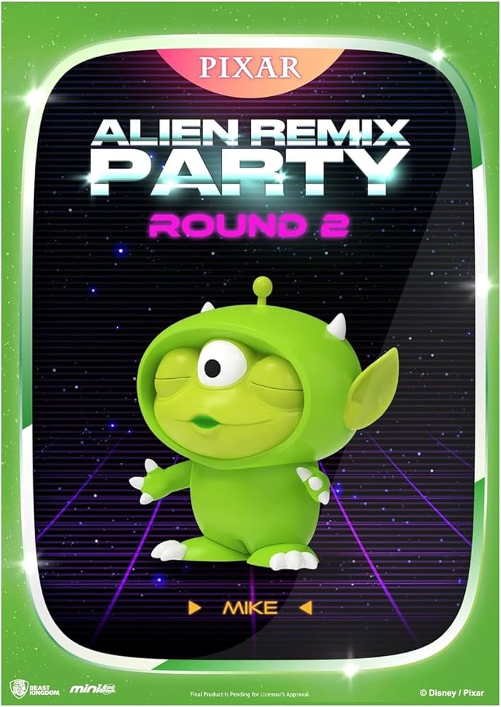Amazon.com: Beast Kingdom Toy Story: Alien Remix Party Round 2 MEA