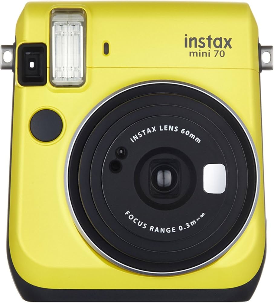 Buy Fujifilm Instax Mini 70 Instant Film Camera (Yellow) Online at