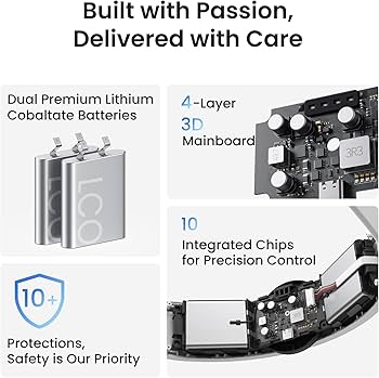 KIWI design H4 Boost Battery Head Strap Compatible with Meta Quest