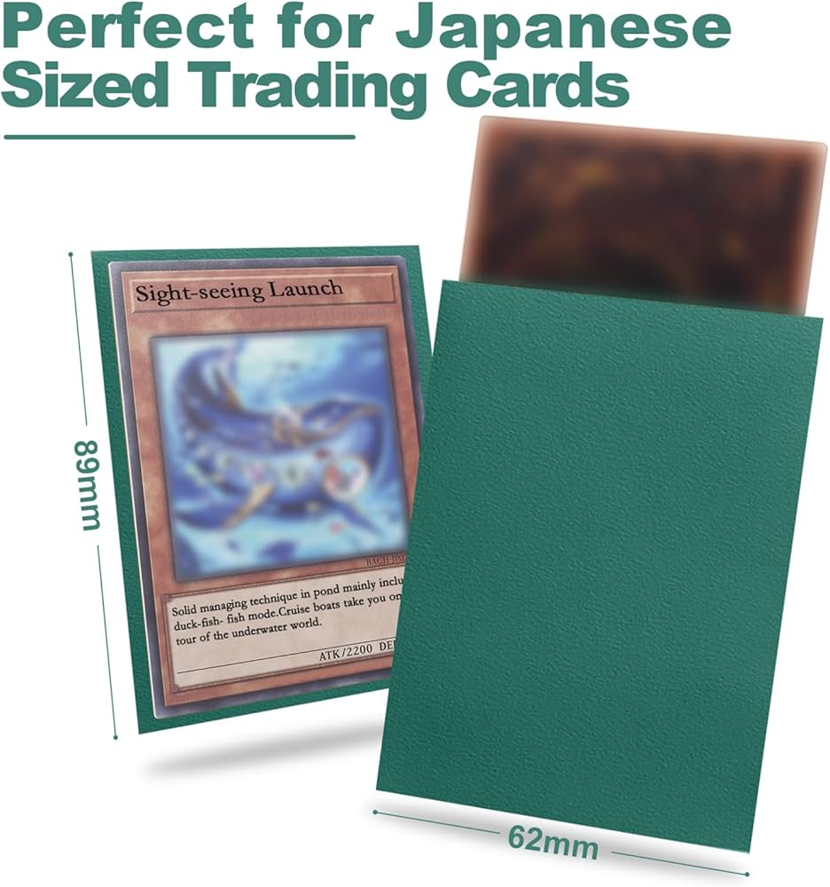 Amazon.co.jp: グリーンカードスリーブ 200枚パック 遊戯王カード