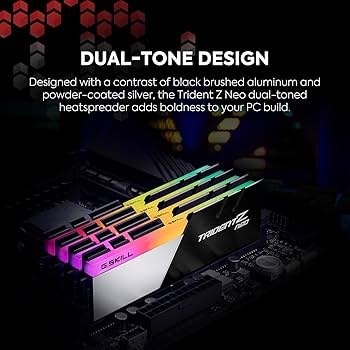 G.SKILL Trident Z Neo Series DDR4 RAM (XMP) 32GB (2x16GB) 3600MT/s