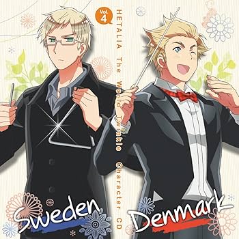 Denmark (Hiroshi Shimozaki) & Sweden (Keikou Sakai) - Hetalia The
