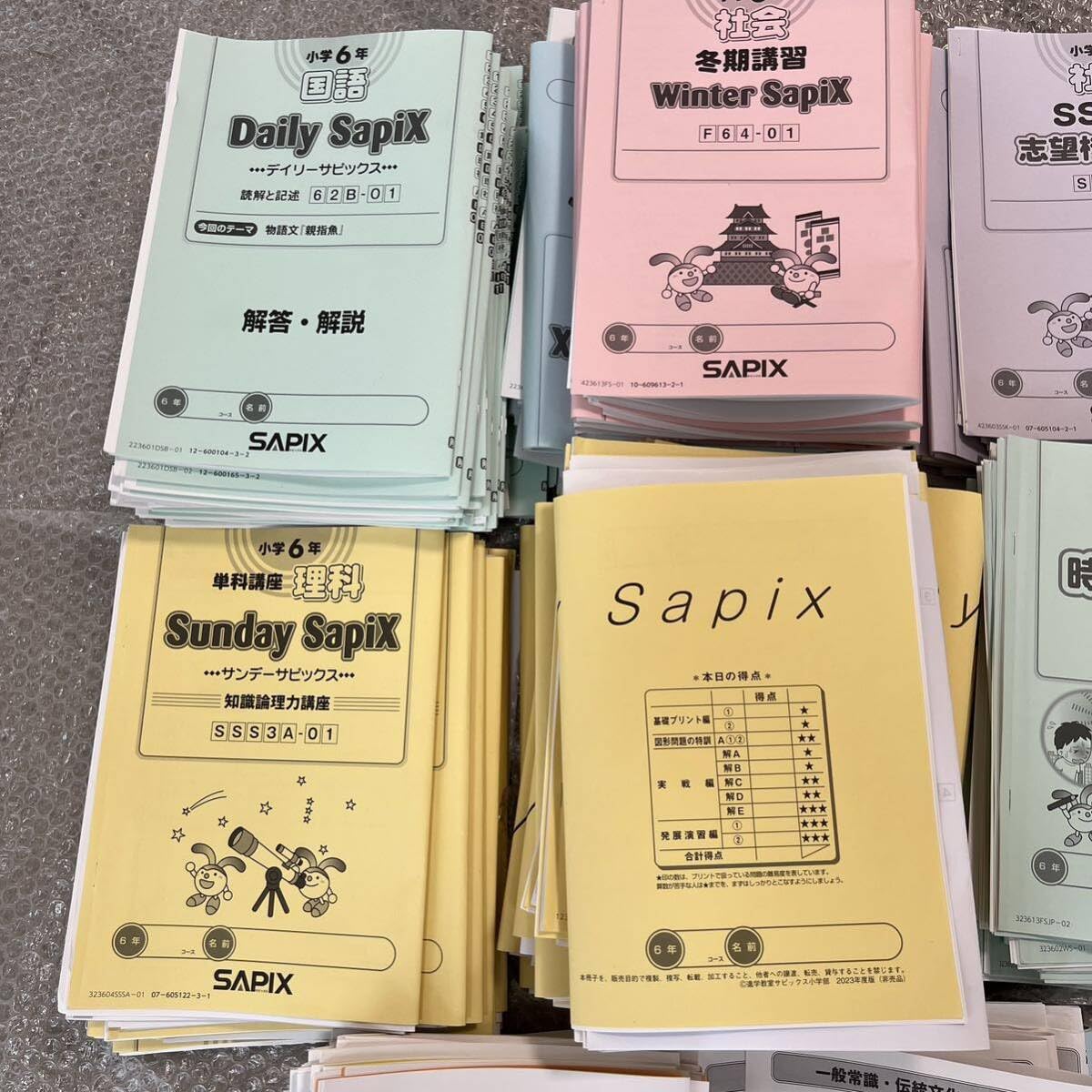 ㉒b SAPIX サピックス 小学5年 夏期講習 Summer SapiX SAPIX 5年算数