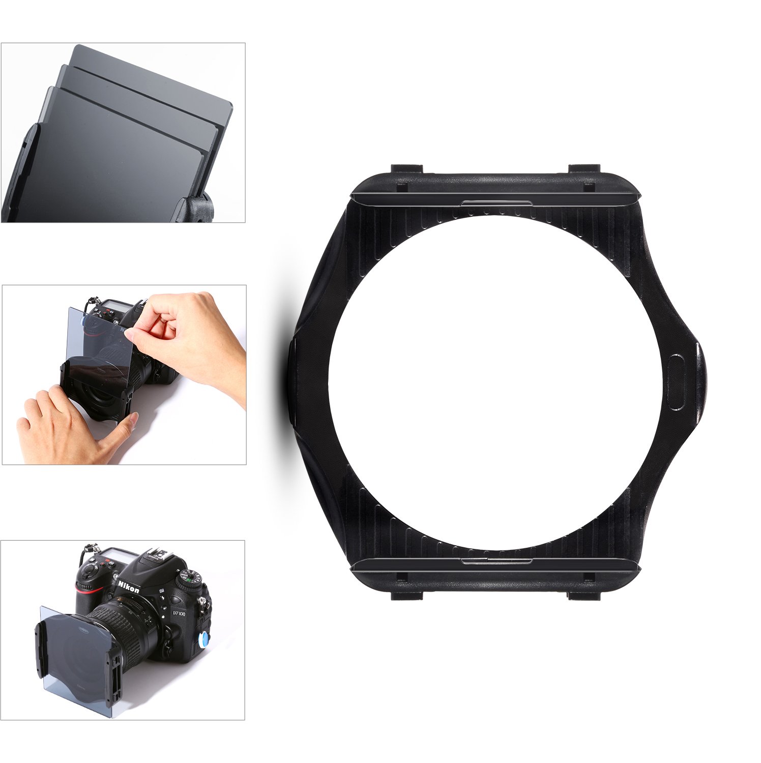 Amazon | XCSOURCE 角形フィルターセット 8枚 ND2 ND4 ND8 ND16 GND2