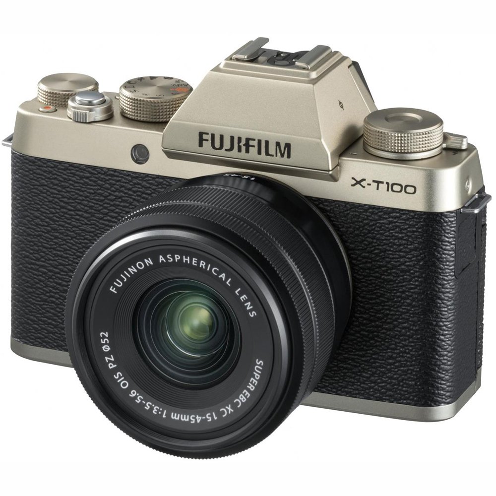Amazon.com : Fujifilm X-T100 Mirrorless Digital Camera w/XC15