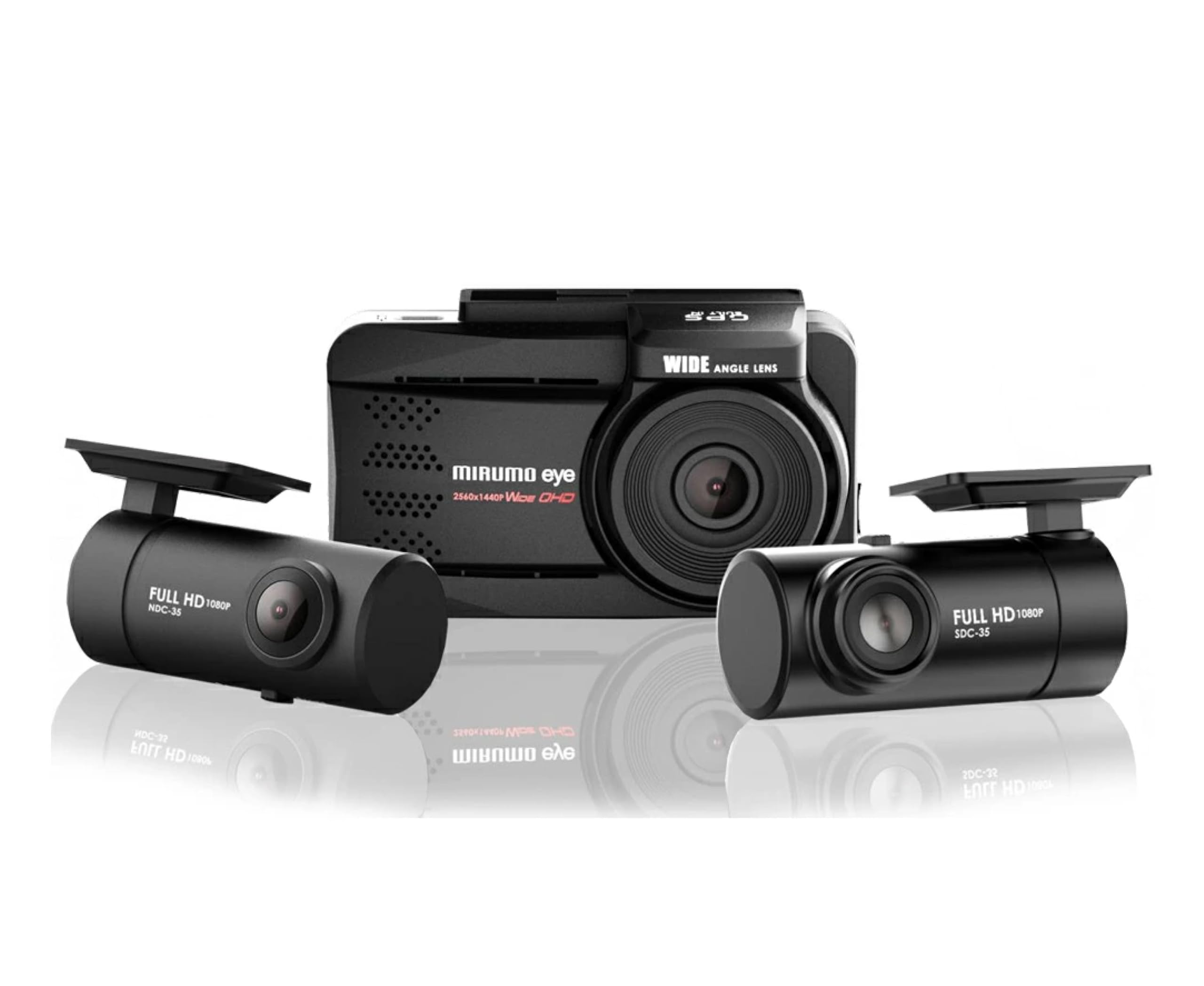 Amazon.co.jp: 3カメラ 400万画素 ドライブレコーダー mirumo eye 前方