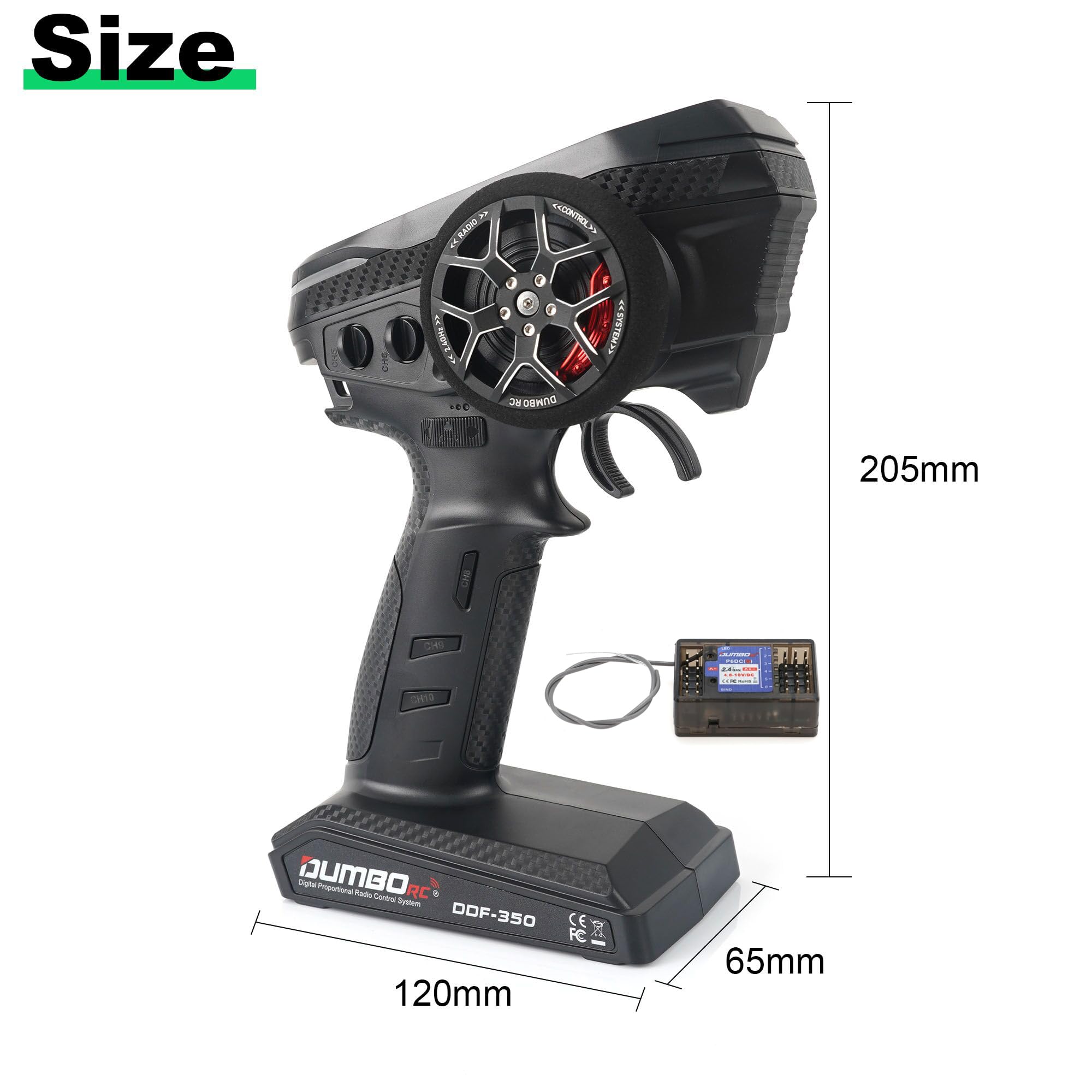 Amazon.co.jp: DUMBORC DDF-350 10CHラジオ送信機 技適認証済み 日本語