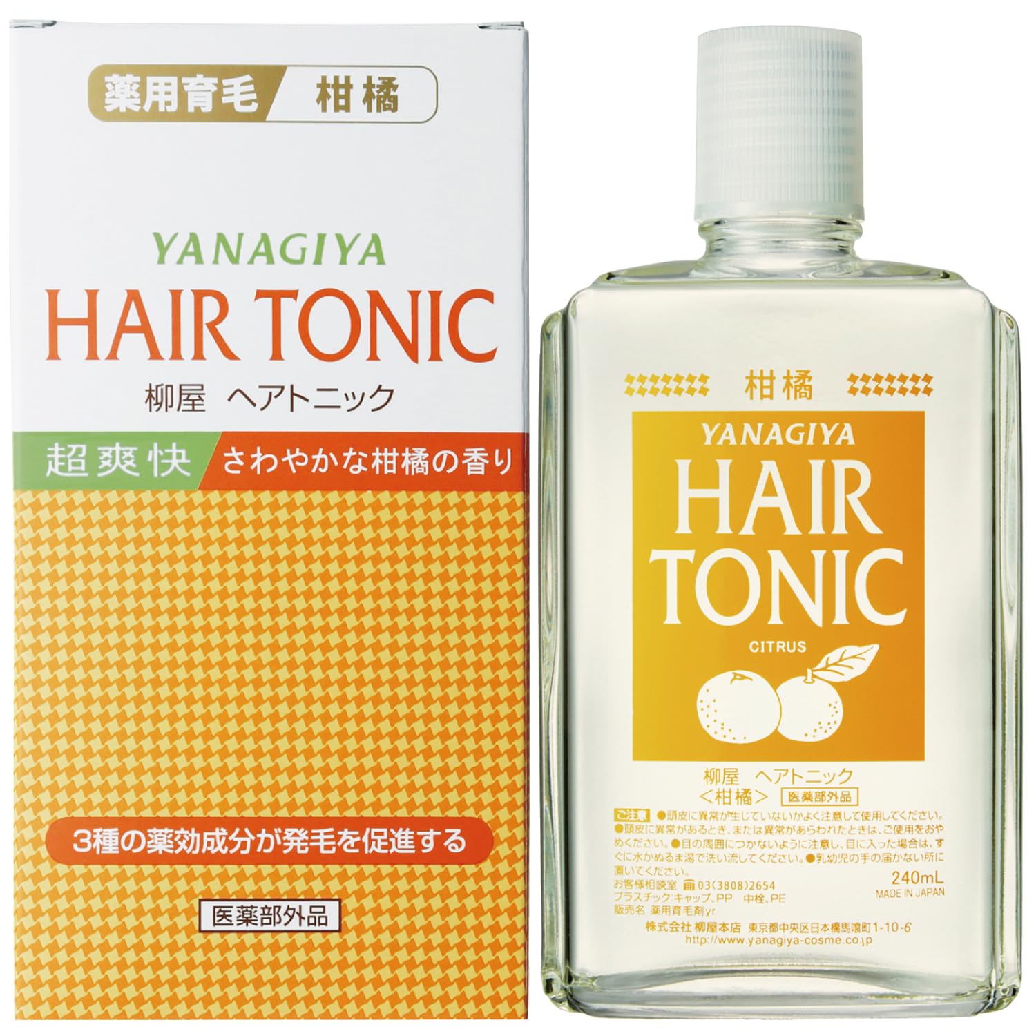 Amazon | 柳屋 ヘアトニック 240mL (医薬部外品) | 柳屋本店 | ヘア